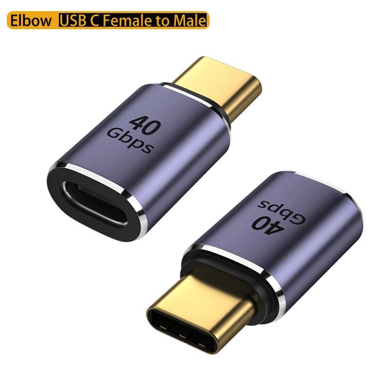 ƺϿ USB C Ÿ   , OTG , USB 4.0, 40Gbps, Ʈ 3, 8K @ 60Hz, 100W, 5A